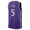 Camiseta Hombre Sacramento Kings Deaaron Fox 2024-25 Nike Classic Edition Violeta Swingman